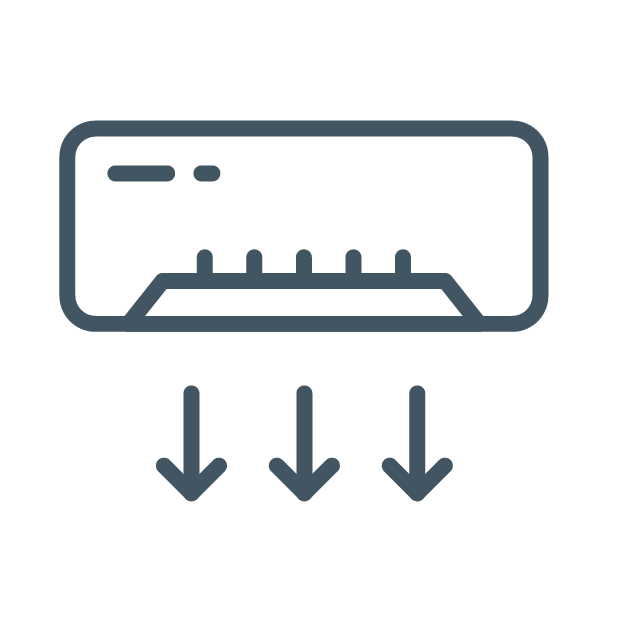 Mini split icon