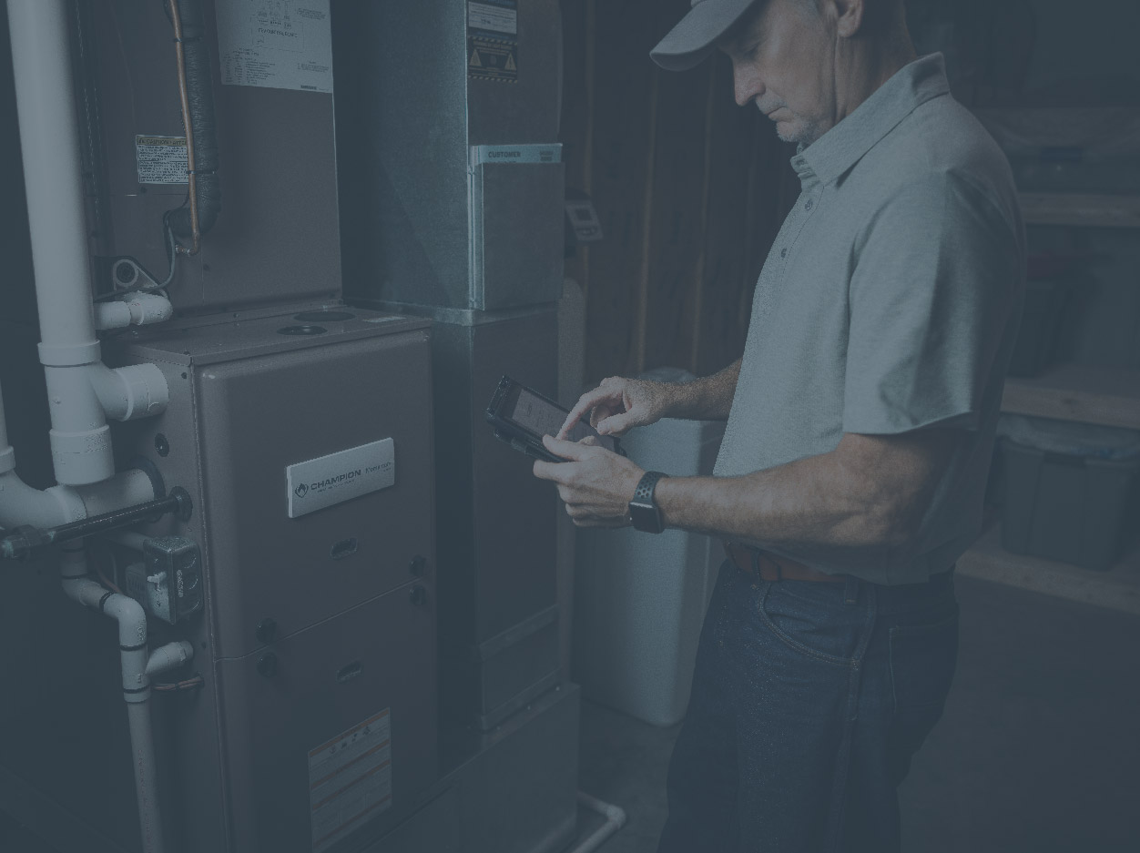 HVAC maintenance technician